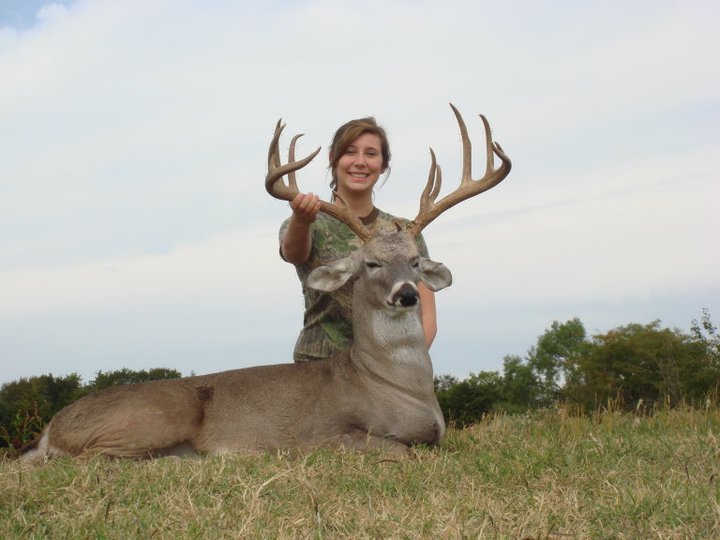 Hunter Bags Big First Whitetail Buck