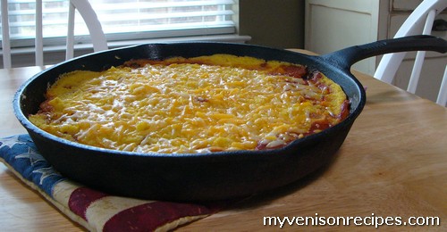 Venison Recipes: Venison Tamale Pie Casserole Recipe